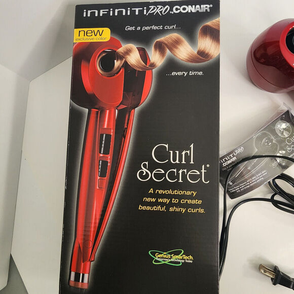 Conair Curl Secret Infiniti Pro Red Tourmaline Ceramic 2 Temps - NIB - Picture 5 of 6